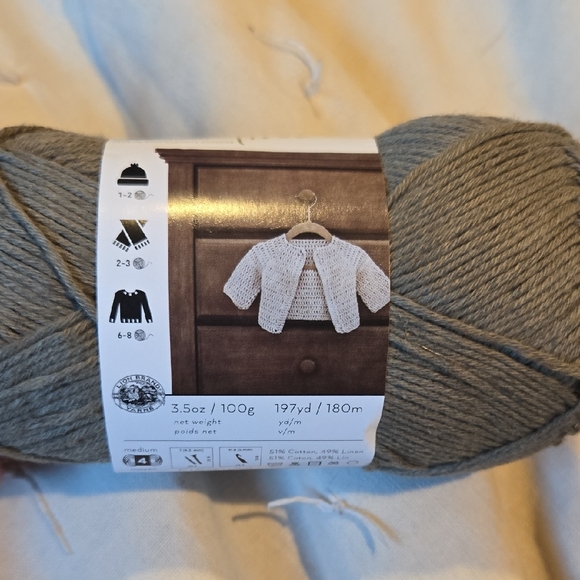 Lion Brand Touch Of LinenYarn Bundle - Picture 5 of 7